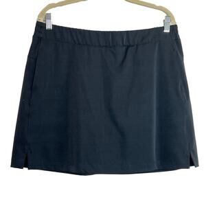 Lady Hagen Womens Activewear Skort Size XL Black Pockets Pickleball Golf